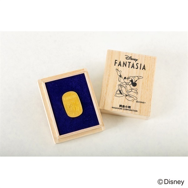 Disney Fantasia 純金　小判　10g NEW】ディズニーファンタジア / 純金小判 10gと20gのセット