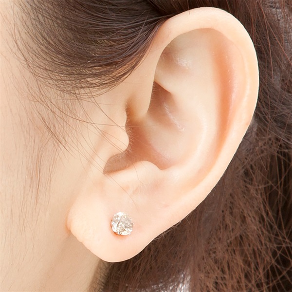 専用JA171★高級 ダイヤモンド0.67ct プラチナ ピアス 楽天市場】ダイヤモンド ピアス 一粒 鑑定カード付 プラチナ 0.600ctup