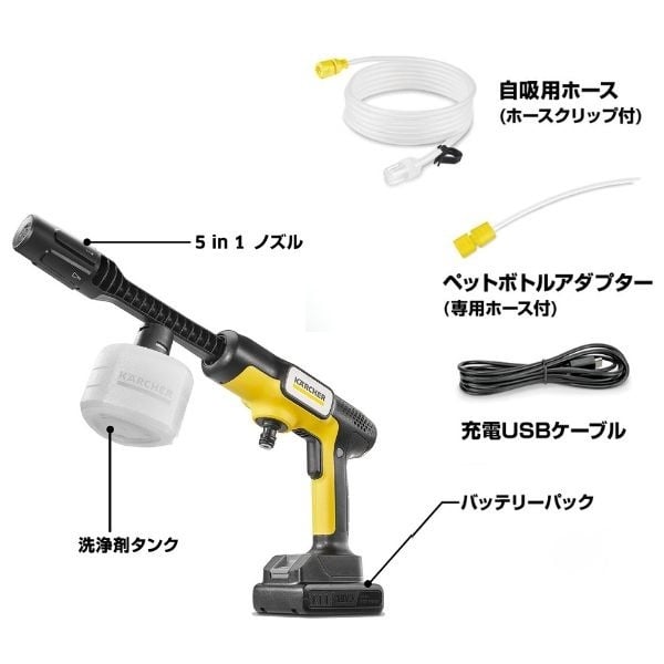 ケルヒャー ハンディジェットクリーナー OC5 Handy | イオンスタイル