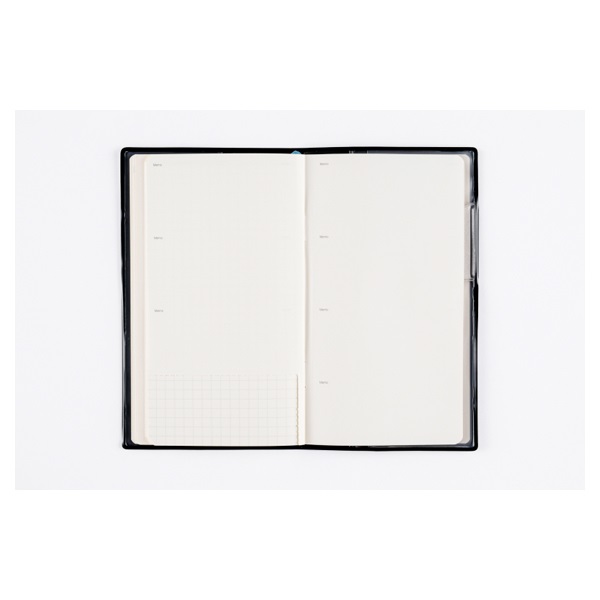 2026年1月始まり】 リベルデュオ1 手帳 マンスリーブロック 日曜始まり