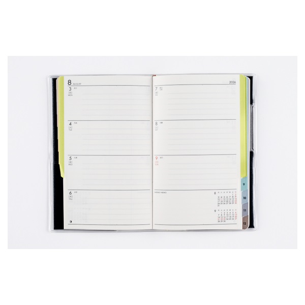 2026年1月始まり】 T'beauインデックス2 手帳 ウィークリー