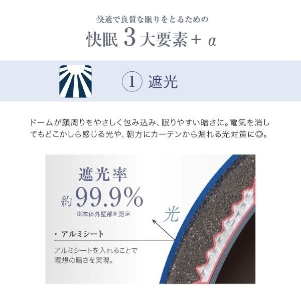 睡眠専門医が開発 かぶって眠る快眠ドーム かぶって寝るまくら IGLOO(A) 送料無料！睡眠専門家医と共同開発！かぶって眠る快眠ドーム