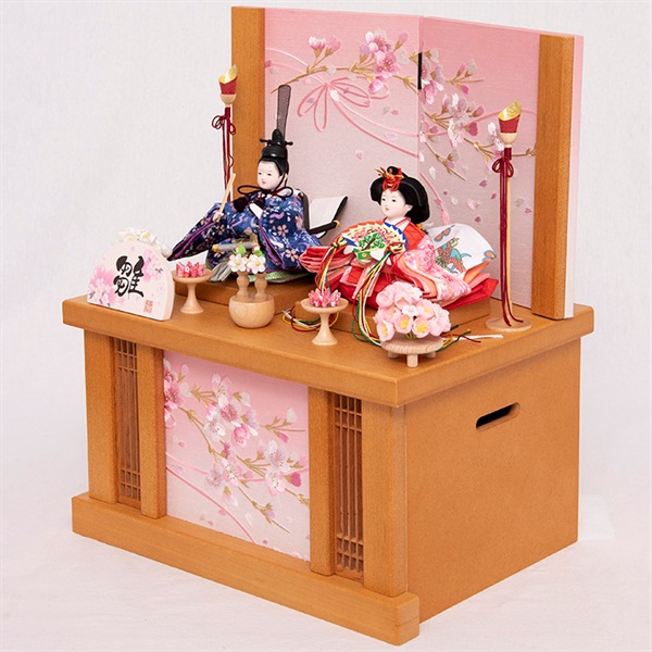 福仙 親王収納飾り「栞」 4532365203032 ひな人形 雛人形 RKT | イオン