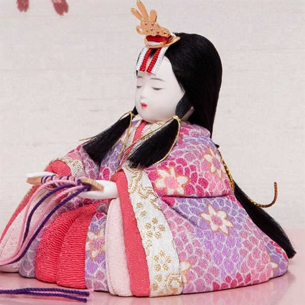 福仙 木目込親王飾り「一秀作 桃山雛」 4532365203193 ひな人形 雛人形