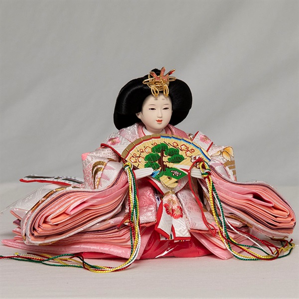 福仙 親王収納飾り「白桃香」 4532365223016 ひな人形 雛人形 RKT