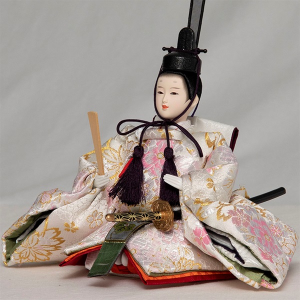 福仙 親王収納飾り「白桃香」 4532365223016 ひな人形 雛人形 RKT