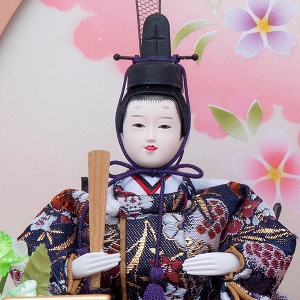 福仙 親王ケース飾り「みすず」 4532365223085 ひな人形 雛人形