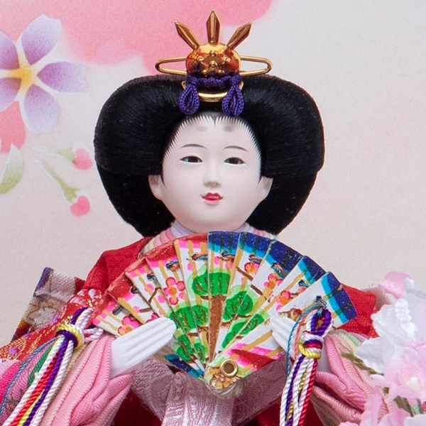 福仙 親王ケース飾り「みすず」 4532365223085 ひな人形 雛人形