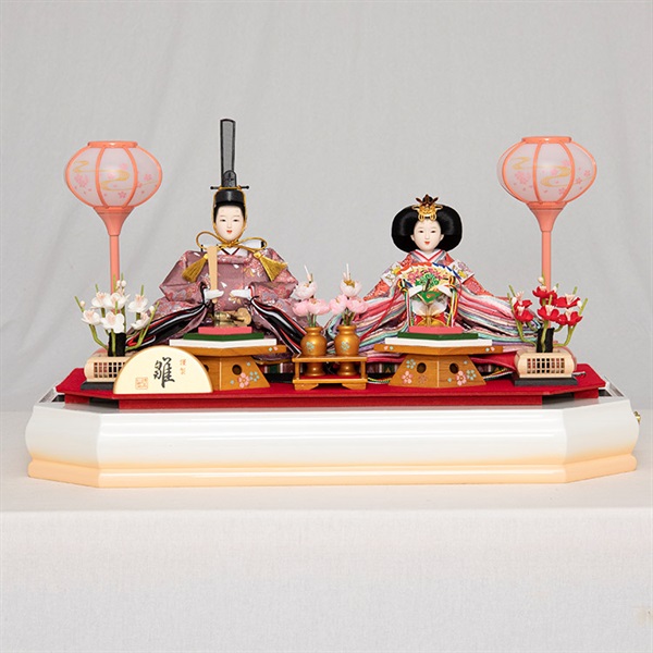 福仙 親王ケース飾り 「ひまり」R 4532365233053 ひな人形 雛人形 RKT