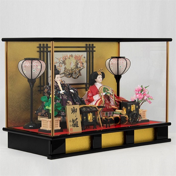 福仙　雛人形　親王ケース飾り 福仙 親王ケース飾り「調（しらべ）」 4532365263111 ひな人形 雛人形