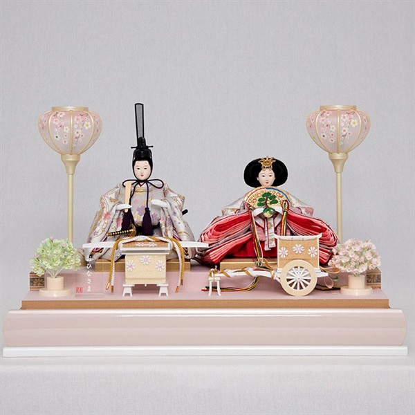 福仙 親王ケース飾り 「いのり」 4532365233107 ひな人形 雛人形 RKT