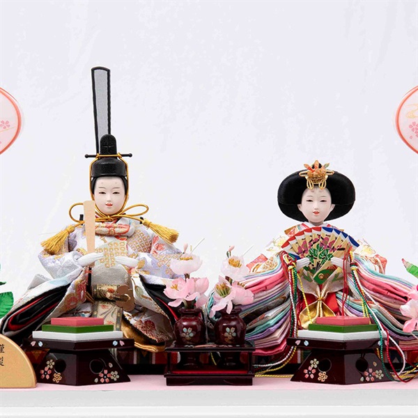 福仙 親王ケース飾り「ののか」 4532365243052 ひな人形 雛人形 RKT