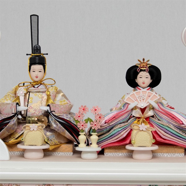 福仙 親王ケース飾り 「ここな」 4532365253051 ひな人形 雛人形 RKT