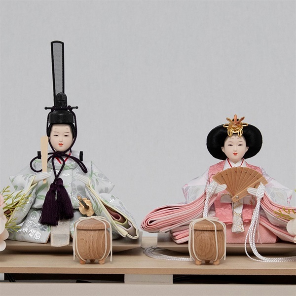 福仙 親王ケース飾り「茉那（まな）」 4532365253068 ひな人形 雛人形