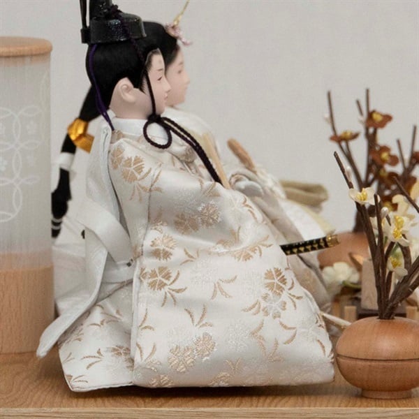 福仙 親王ケース飾り「胡桃（くるみ）」 4532365253075 ひな人形