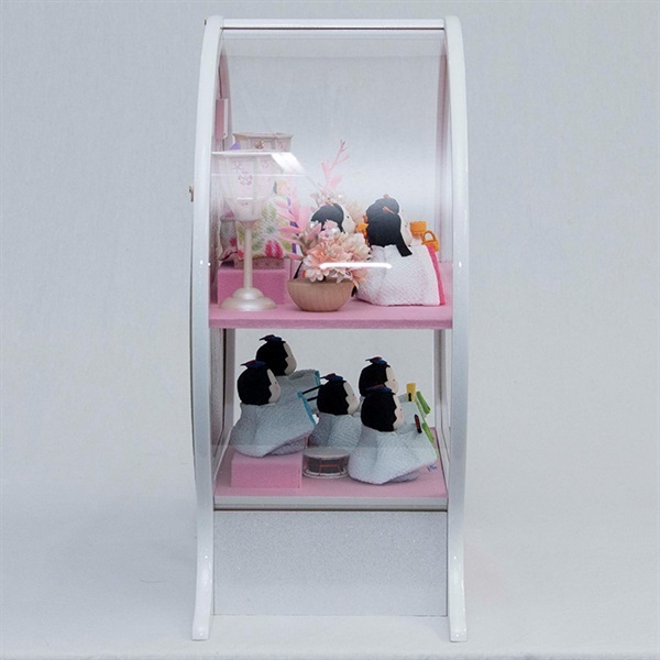 ひな人形 三段収納飾り 福仙 W-93275