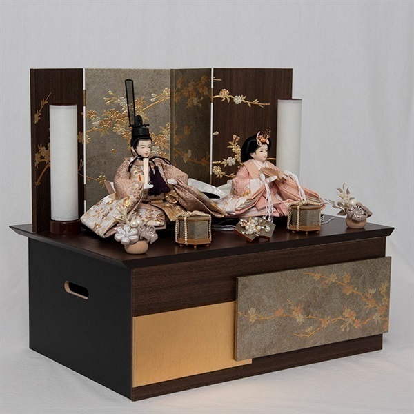 福仙 親王収納飾り「心都（こと）」 4532365263029 ひな人形 雛人形