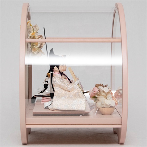 福仙 親王ケース飾り「花穂（かほ）」 4532365263098 ひな人形 雛人形