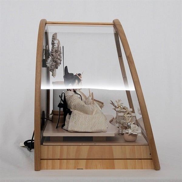 完売】福仙 親王ケース飾り「星花」 4532365263104 ひな人形 雛人形