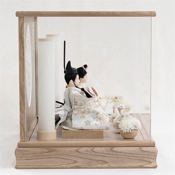 福仙　雛人形　親王ケース飾り 楓花 親王ケース飾り w53013 – 福仙