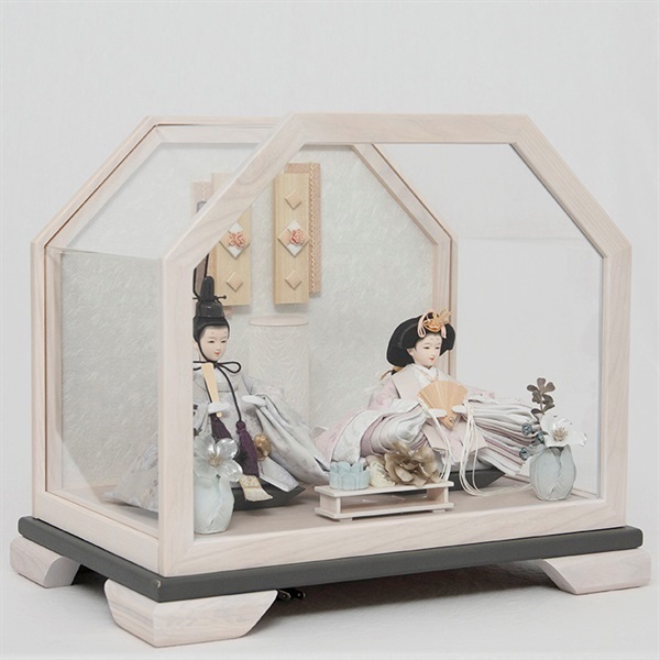 福仙 親王ケース飾り「乃愛（のあ）」 4532365263142 ひな人形 雛人形