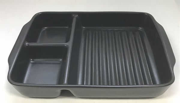 美濃焼 仕切り付グリルプレート | イオンスタイルオンライン