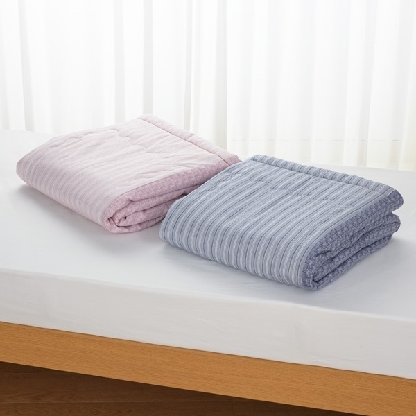 【最終お値下げ】昭和西川 ペア 肌掛け 洗える 高島ちぢみ 日本製 昭和西川 洗える高島ちぢみ肌掛けふとん | イオンスタイルオンライン