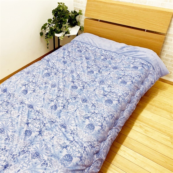 昭和西川 蓄熱わた入りフランネルボア掛けふとん | イオンスタイル