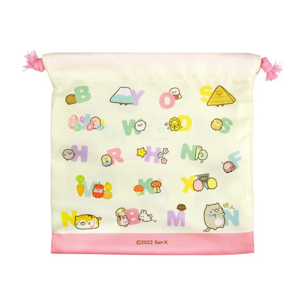 すみっコぐらしフラット巾着 みんなあつまるんです | イオンスタイル