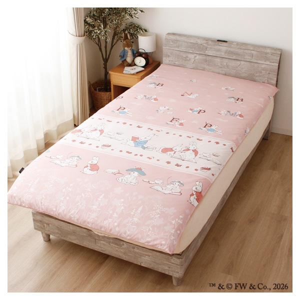 敷きカバー シングルロング ピーターラビット | イオンスタイル