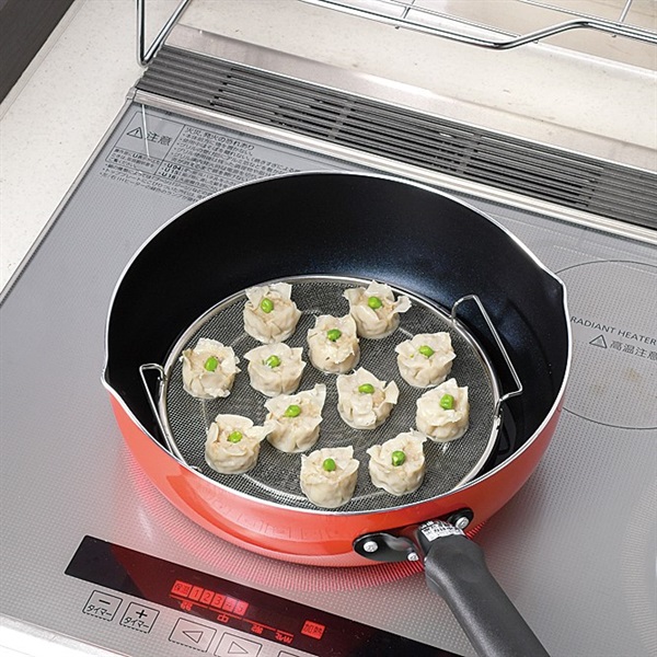 パール金属 油切りもできる フライパンスチーマー | イオンスタイル