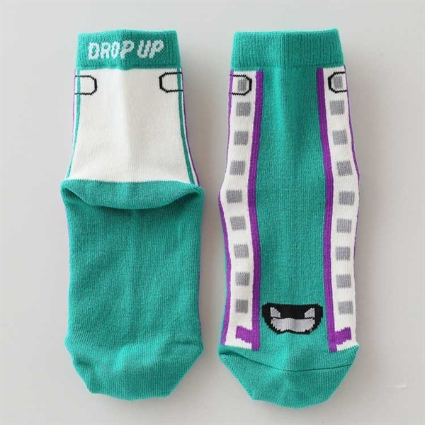 カジュアルショートクルー丈ソックス2足組 車 トップバリュ 16cm-21cm