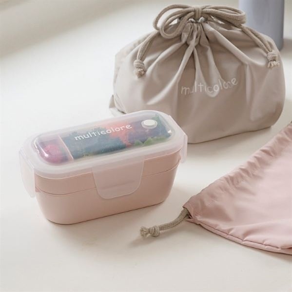 ホームコーディ ふんわり盛れるシンプルランチボックス2段 | イオン