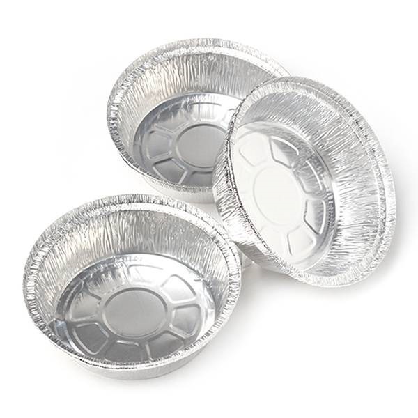 ホームコーディ バーベキュー用 アルミたれ皿丸型4枚入 | イオン