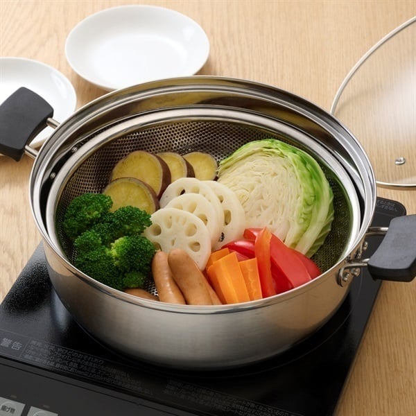 ホームコーディ 浅型パンチングざる | イオンスタイルオンライン 衣料