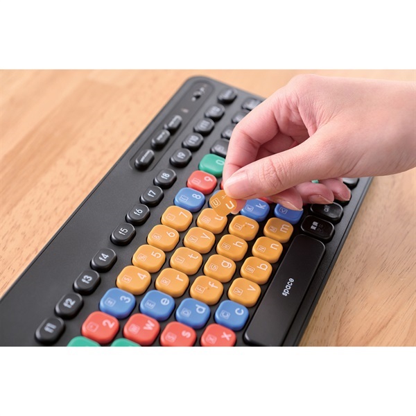 エレコム はじめてのキーボード KEY PALETTO(無線) TK-FS10DMKBK