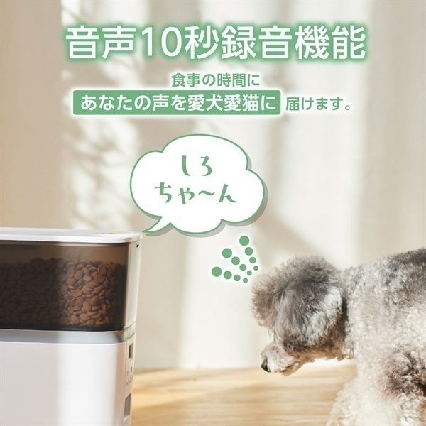 ペット用 自動給餌器 1匹用 PET エレコム | イオンスタイルオンライン