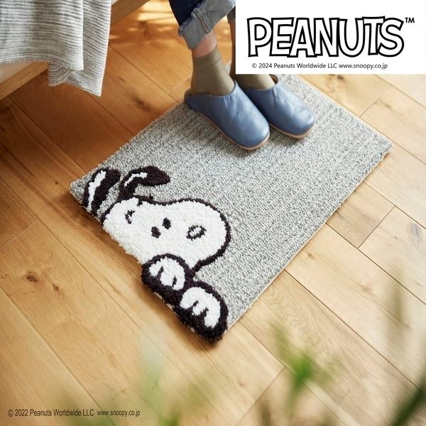 SNOOPY Museum ラウンドマット 未使用