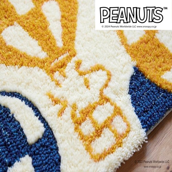 PEANUTS スヌーピー ラグ WIND AND SEA WIND AND SEA - WIND AND SEA ウィンダンシー ×PEANUTS SNOOPY