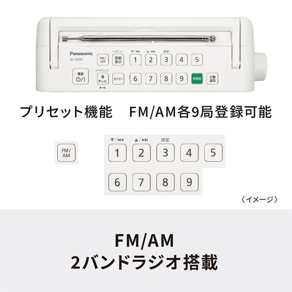 Panasonic ポータブルワイヤレススピーカー SC-HS30 | イオンスタイル