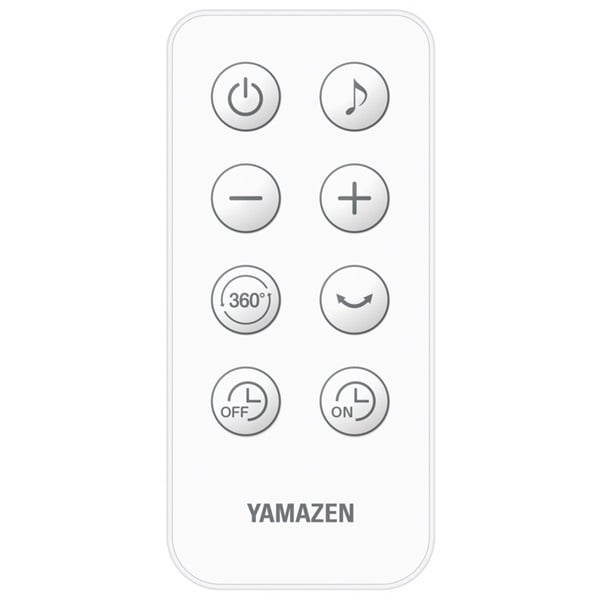 新品未使用箱不良　山善　20cm DCサーキュレーター YAR-CD203（W） YAMAZEN 20cm DCサーキュレーターリモコン YAR-CD203-W | イオン