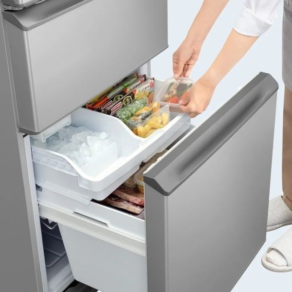 SHARP 374Lどっちもドア冷凍冷蔵庫 SJ-X372P-S【標準配送料2000