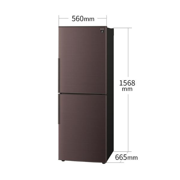 SHARP 冷蔵庫 SJ-PD28E-W 280L 右開き 2ドア 18年製 P-4550556181655_sub09_LL.jpg