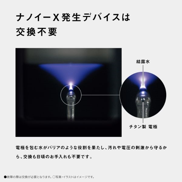 Panasonic ナノイーX（9.6兆）搭載、加湿空気清浄機 F-PX70C | イオン