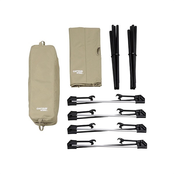 トレッカー イージーライトコット （カーキ） キャプテンスタッグ