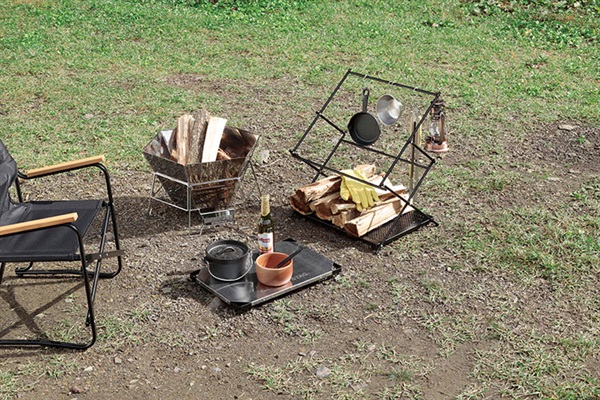 ステンレス ハンギングテーブル＜2段＞ キャプテンスタッグ | イオン