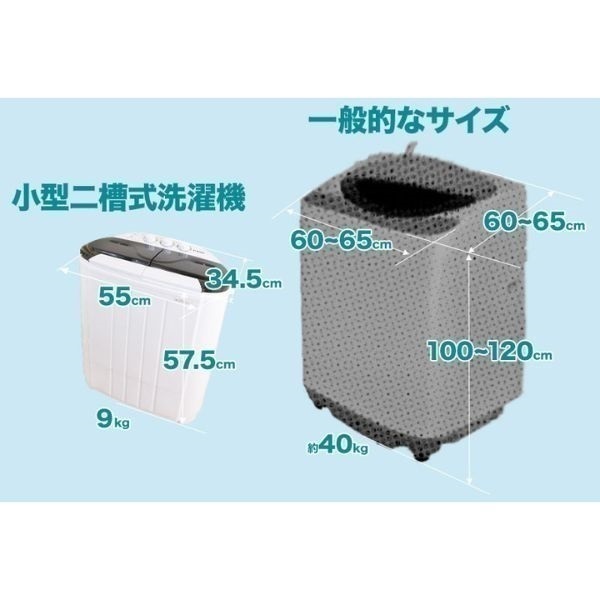 THANKO 小型ニ槽式洗濯機 2022製 STTWAMN3 小型二槽式洗濯機「別洗いしま専科」3 | 【公式】サンコー通販サイト