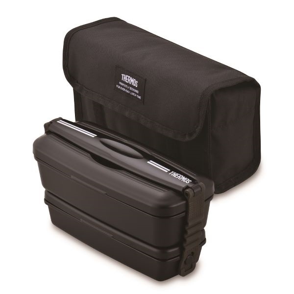 サーモス フレッシュランチボックス DJB-906W ディープブラック