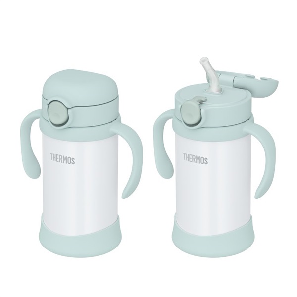 THERMOS ベビーストローマグ350ml べージュ 2個セット サーモス）まほうびんのベビーストローマグ 350ml（サンド
