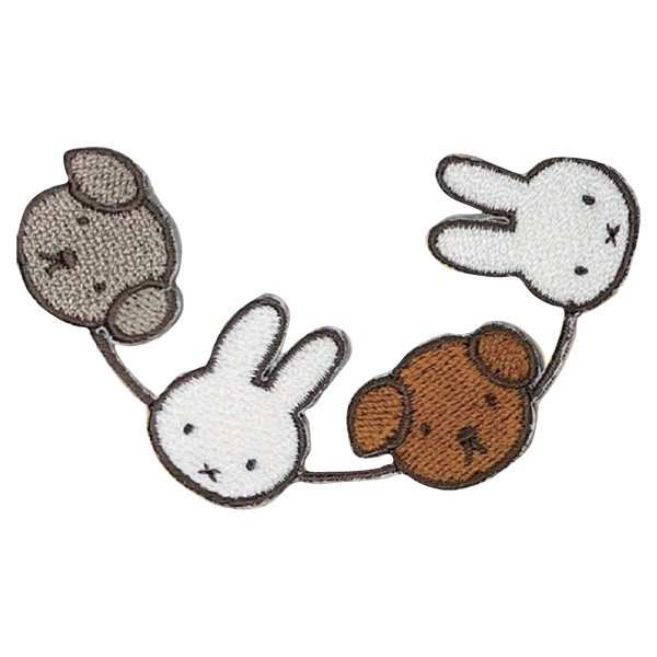 2WAYワッペン MIFFY and SNUFFY ライン | イオンスタイルオンライン